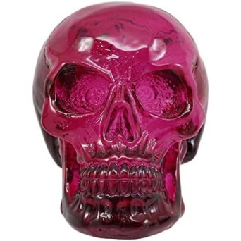 Crâne miniature, violet magenta Crâne miniature, violet magenta