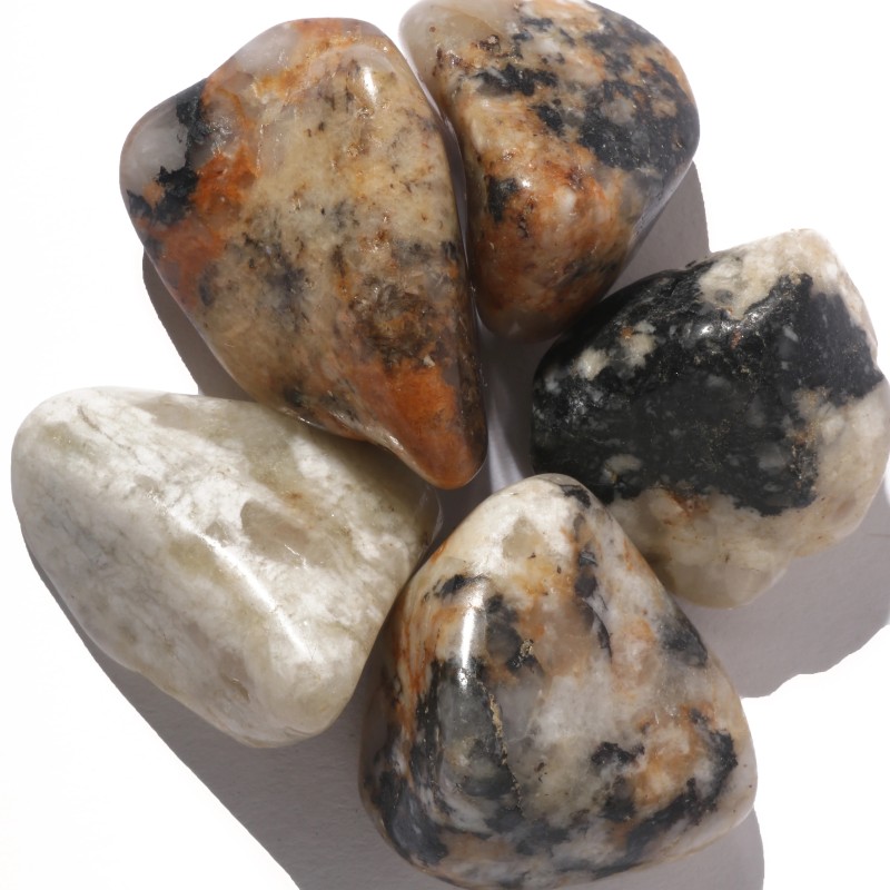 Cassitérite En Quartz, Roulée Cassitérite En Quartz, Roulée