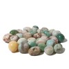 Green Flower Agate, Tumbled Green Flower Agate, Tumbled