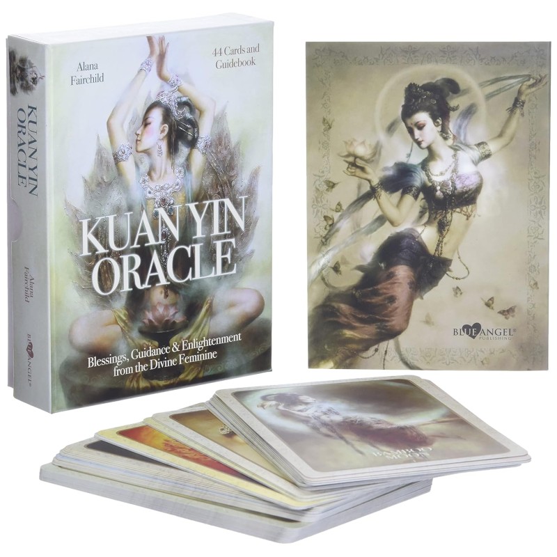 Ensemble tablier/livre de Kuan Yin Oracle - Alana Fairchild Ensemble tablier/livre de Kuan Yin Oracle - Alana Fairchild