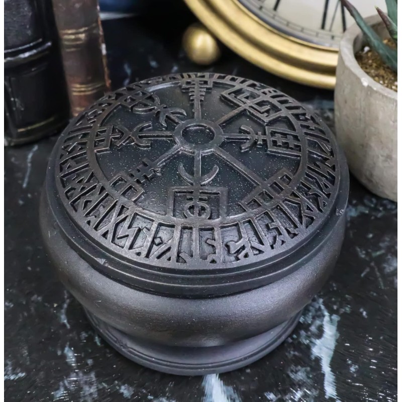 Boîte de bibelots viking Vegvisir Boîte de bibelots viking Vegvisir