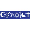 Bumper Sticker: Coexist Bumper Sticker: Coexist