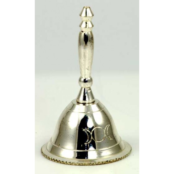 Altar Bell, Triple Moon (Silver)