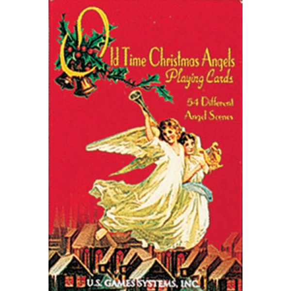 Old Time Christmas Angels Card Deck
