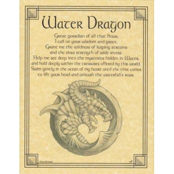 Altar Poster: Water Dragon Altar Poster: Water Dragon
