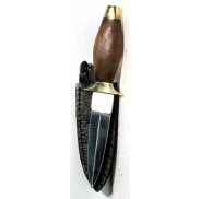 Athame, 7", manche en bois