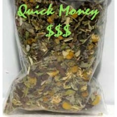 Mélange Herbal Spell : Argent rapide Mélange Herbal Spell : Argent rapide