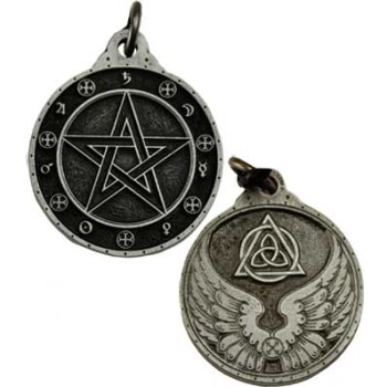 Triquetra Pentacle Thérèse, argenté Triquetra Pentacle Thérèse, argenté