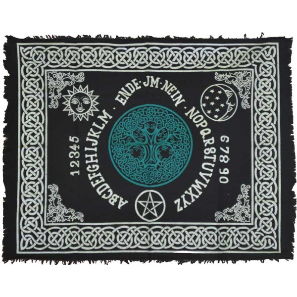Tree Of Life Ouija Altar Cloth