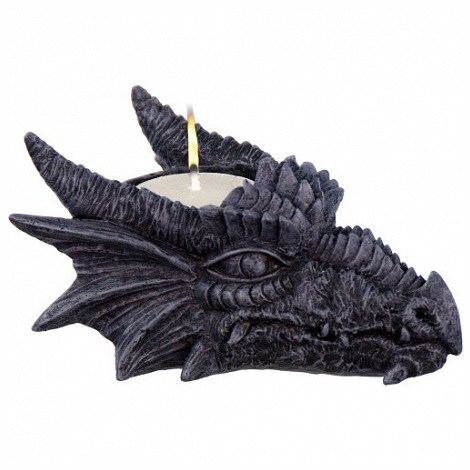 Dragon bougeoir en tête Dragon bougeoir en tête