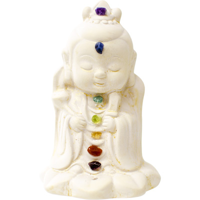 Statue de Kwan Yin Chakra Statue de Kwan Yin Chakra