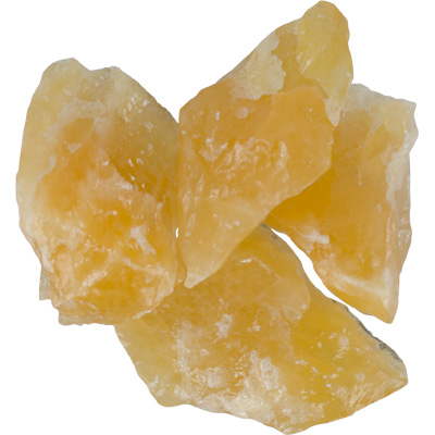 Orange Calcite, Rough Orange Calcite, Rough