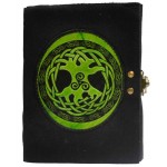 Journal de druide arbre de vie - noir/vert
