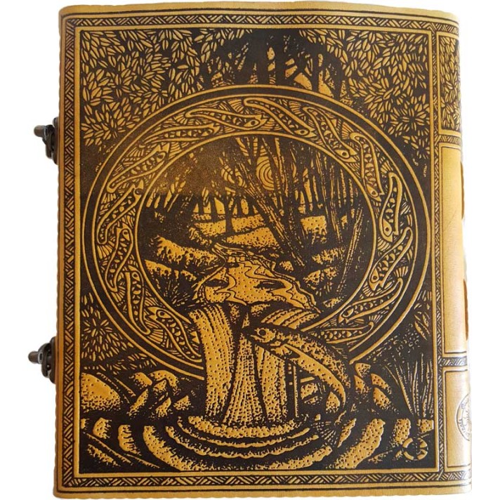 Journal de l’arbre de vie, Tan, avec verrou - grand Journal de l’arbre de vie, Tan, avec verrou - grand