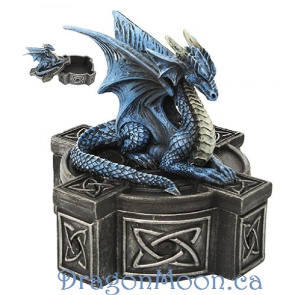 Celtic Blue Dragon Box
