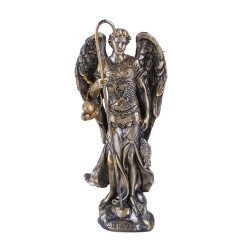 Archangel Raphael Statuette - Bronze Finish
