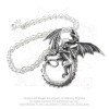 The Whitby Wyrm Dragon Pendant The Whitby Wyrm Dragon Pendant