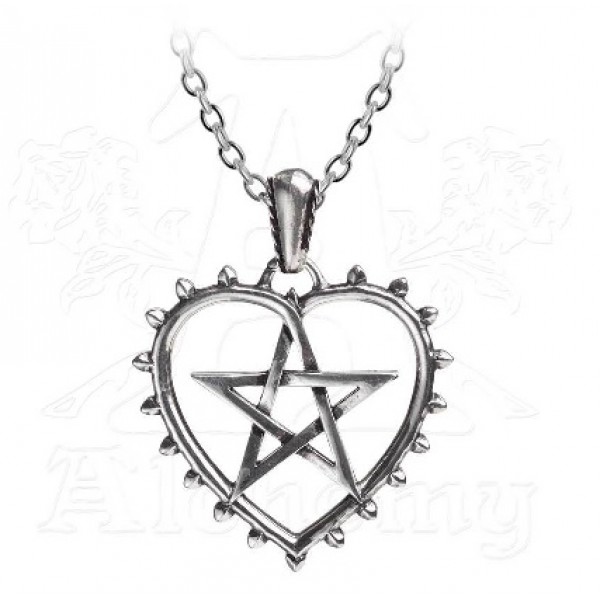 Cunning Heart Pentagram Pendant