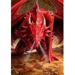 Anne Stokes Fantasy Greeting Card - Dragon's Lair