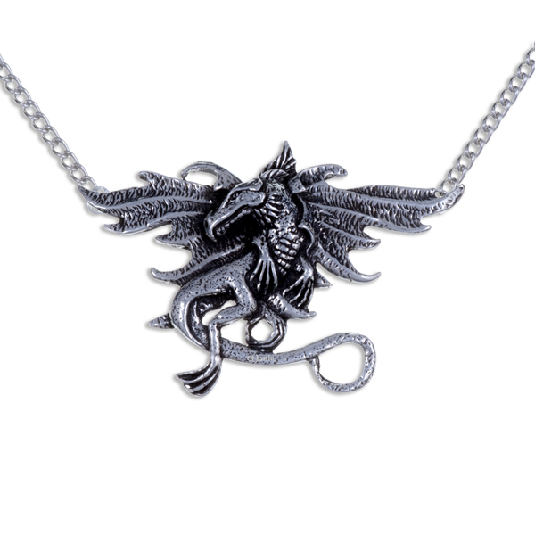 Dragon In Flight Necklace