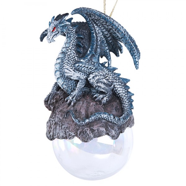Blue Dragon Ornament