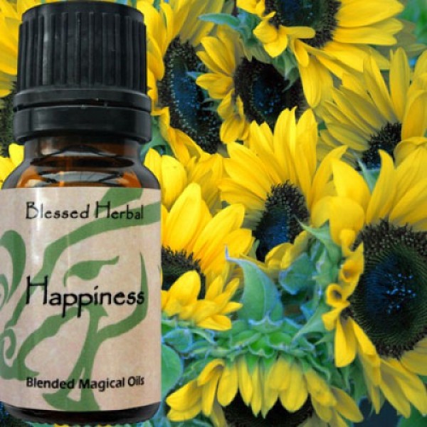 Blessed Herbal Oil: Happiness