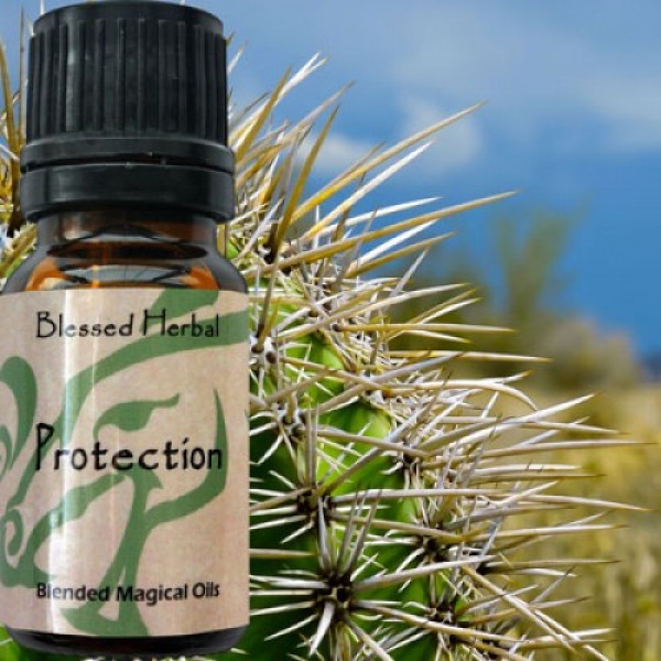 Bénis l’huile aux herbes : Protection