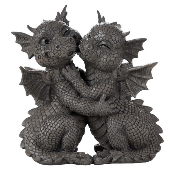 Couple de Dragon, Statue de jardin