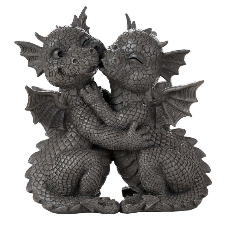 Couple de Dragon, Statue de jardin Couple de Dragon, Statue de jardin