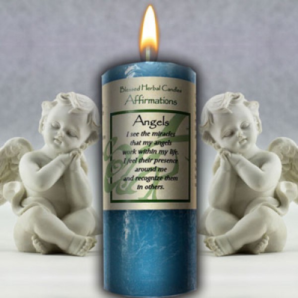 Affirmation Candle - Angels