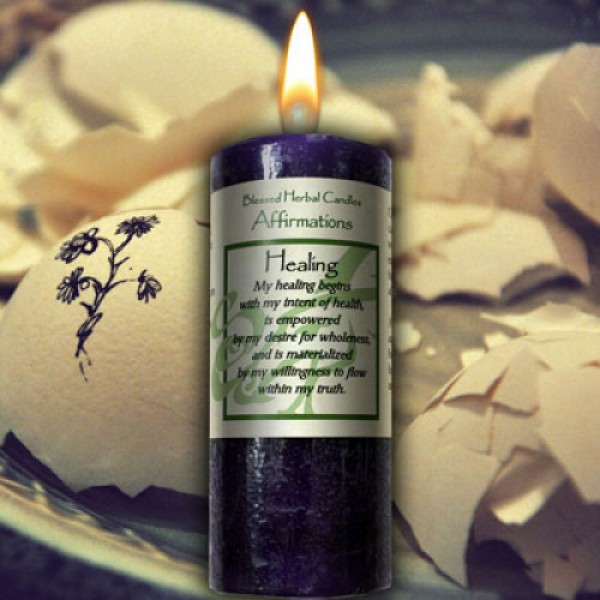 Affirmation Candle - Healing