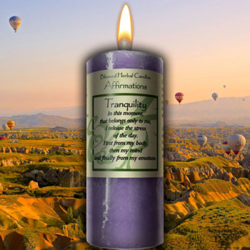 Affirmation Candle - Tranquility Affirmation Candle - Tranquility