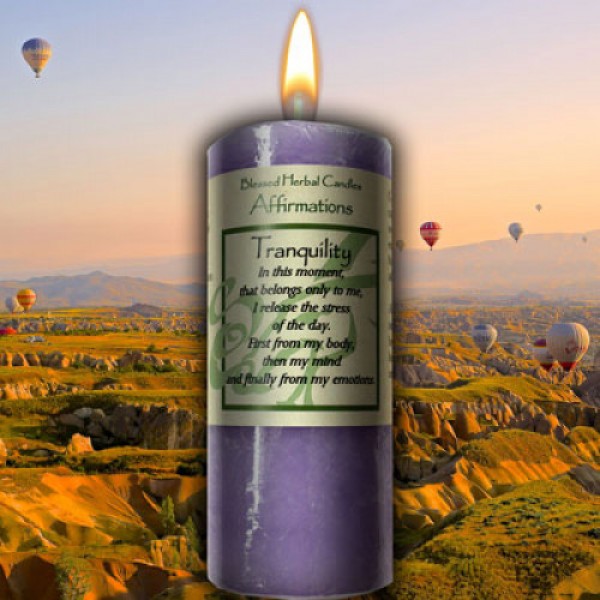 Affirmation Candle - Tranquility