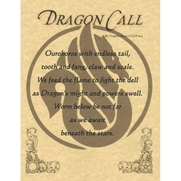 Altar Poster: Dragon Call