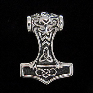 Pendentif marteau de Thor, Sterling Pendentif marteau de Thor, Sterling