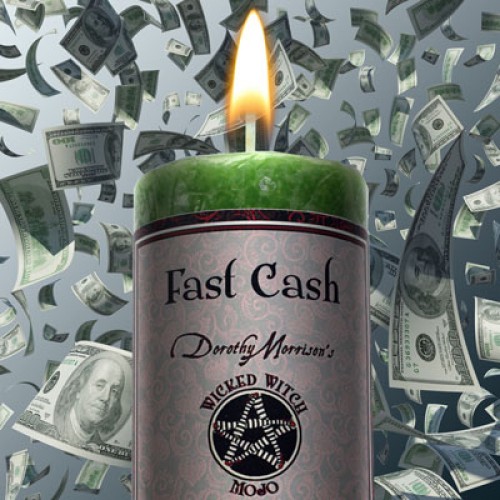 Wicked Witch Candle: Fast Cash Wicked Witch Candle: Fast Cash