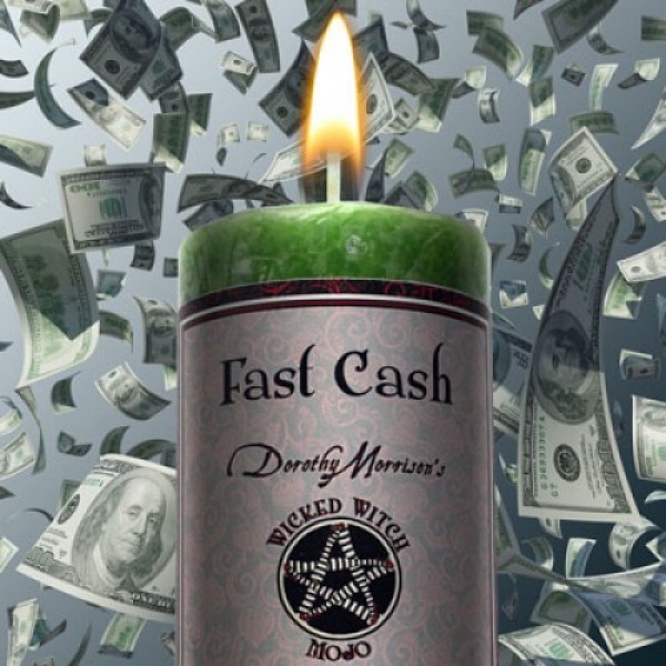 Wicked Witch Candle: Fast Cash