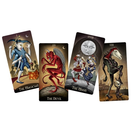 Déviants Moon Tarot Edition sans frontières - P Valenza Déviants Moon Tarot Edition sans frontières - P Valenza