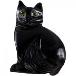 Totem: Cat, Black Onyx