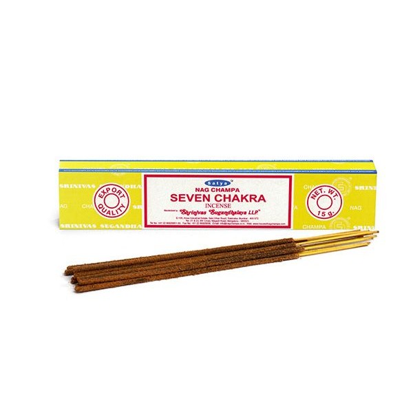 Nag Champa Incense - Seven Chakras