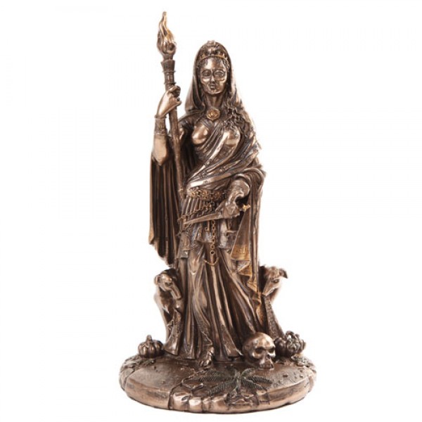 Bronze Goddess Hecate Statue