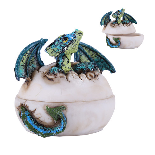 Boîte de Dragon bleu à couver