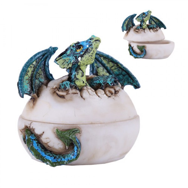 Blue Hatching Dragon Box
