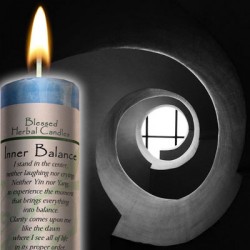 Blessed Herbal Candle - Inner Balance