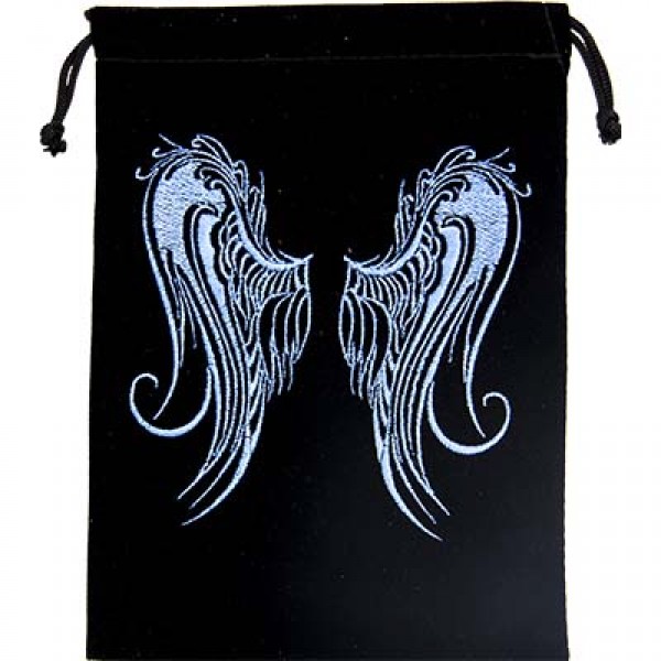 Embroidered Bag, Angel Wings