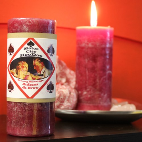 Hoodoo bougie : Adam & Eve Hoodoo bougie : Adam & Eve