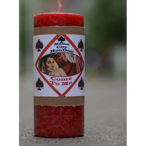 Hoodoo Candle: Come To Me Hoodoo Candle: Come To Me