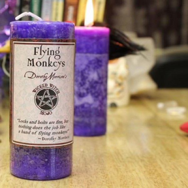 Wicked Witch Candle: Flying Monkeys