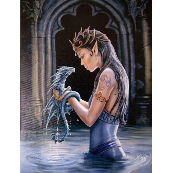 Dragon d’eau - Anne Stokes Dragon d’eau - Anne Stokes