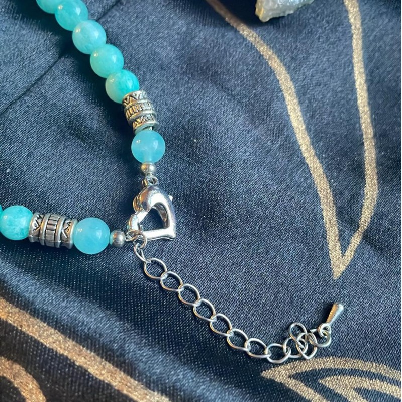 Amazonite Beaded Necklace Amazonite Beaded Necklace